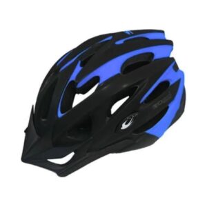 Mavi-Siyah Bisiklet Kaskı