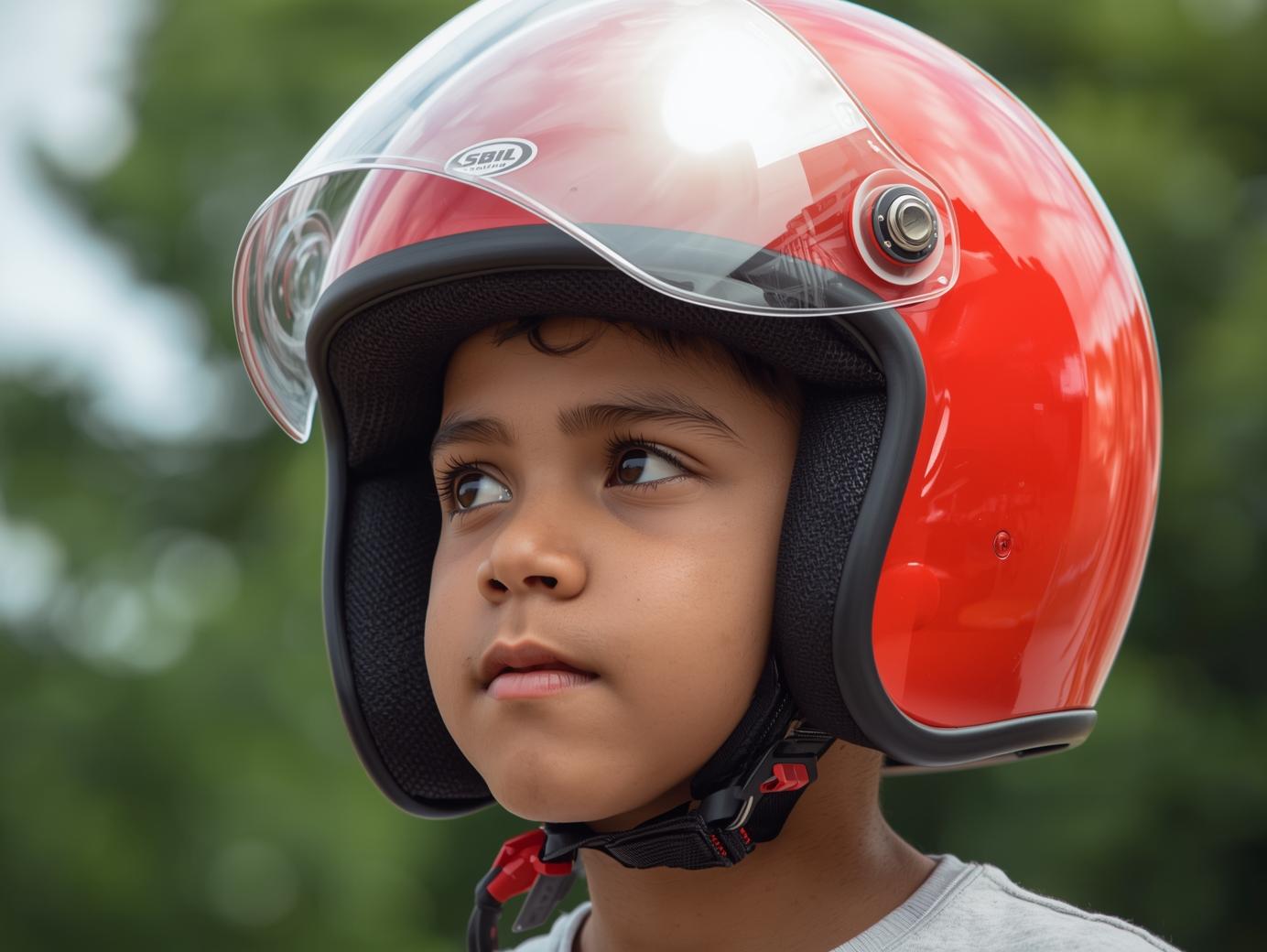 Çocuğunuz Güvende mi? Çocuk Motosiklet Kaskı Seçerken Dikkat!