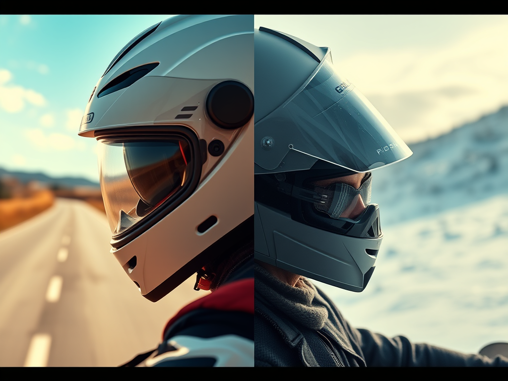 Yazın ve Kışın Kask Kullanımı, Buğu ve Terleme Nasıl Önlenir?